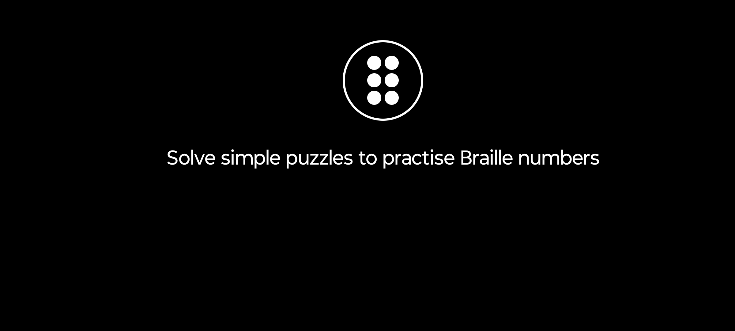 Screenshot of the Maths feature in the app